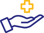 Nurse support icon